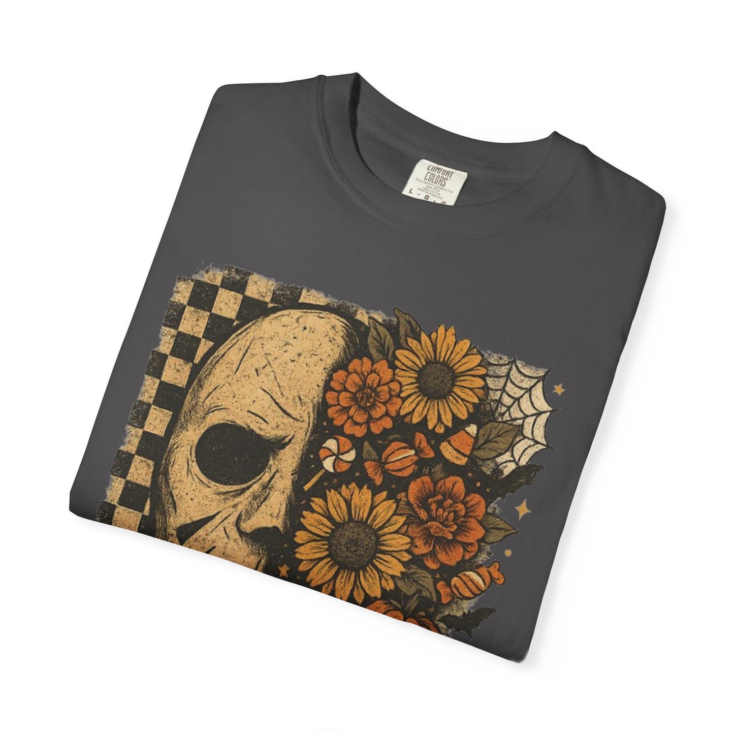 Halloween mask & Flower Design