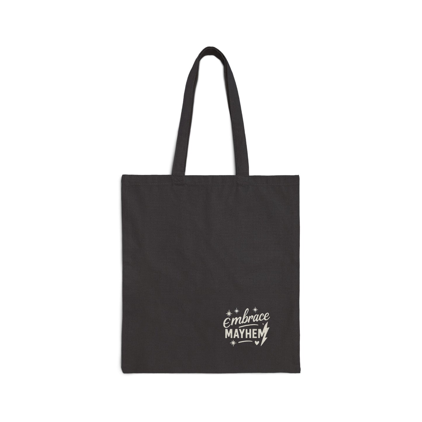 Embrace Mayhem Cotton Canvas Tote Bag