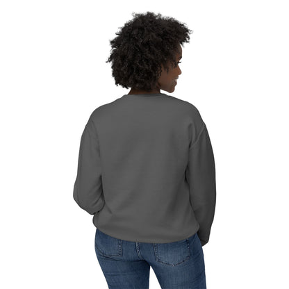 Lightweight Crewneck Sweatshirt - Mama Lightning Bolt Design