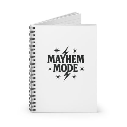 Mayhem Mode Spiral Notebook