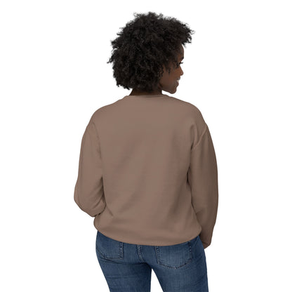 Lightweight Crewneck Sweatshirt - Mama Lightning Bolt Design